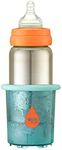 Innobaby Aquaheat Stainless Steel Baby Bottle and Travel Bottle Warmer Set. BPA Free.