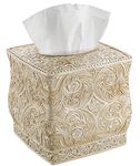Creative Scents Square Tissue Holder - Decorative Tissue Box Cover is Finished in Beautiful Victoria Collection
