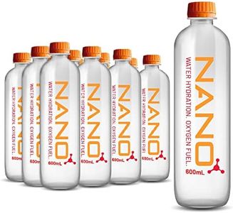 Nano Bubble Nano Water with Billions of NANO Bubbles of Oxygen (Pack of 12) - Highly Oxygenated Water - Oxygen-Filled Water - Mountain Natural Valley Spring Water - Clean & Fresh Pure Bottled Drinking Water