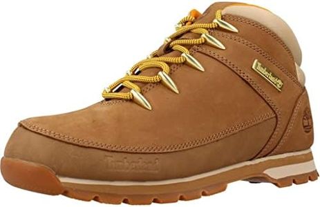Timberland Men's Ankle Chukka Boots, Medium Brown Nubuck, 13