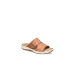 BORN Mens Flores Leather Flat Slide Sandals Brown 11 Medium (B,M)