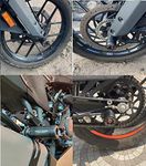 RoadRash Front Fork Sliders/Swing Arm Slider/Exhaust Slider Combo for KTM Adventure 390/250 Version 3.0