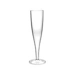 We Can Source It Ltd - Reusable Disposable Unbreakable Plastic Champagne Flutes 160ml - Pack of 100