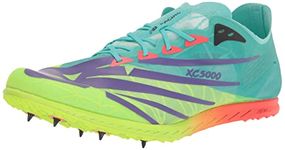 New Balance Men's Xc 5k V6 Running Shoe, Cyber Jade/Pixel Green, 10.5