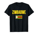 Zimbabwe Zimbabwean Flag Souvenir T-Shirt