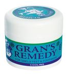 Gran's Remedy Cooling Foot Powder for Smelly Feet - Proven Effective, Long Lasting, Cooling, Moisture Absorbing Foot and Shoe Deodorizer Powder Tub 50g