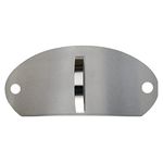 Morsø Door Cover for Morsø Forno Outdoor Oven, Allows for Smoking, Roasting and Baking, Clean Design in Stainless Steel