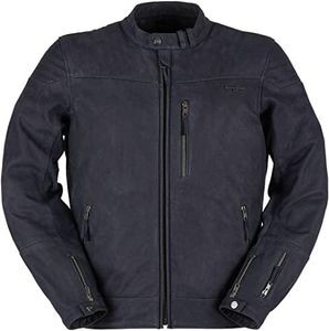 Furygan Clint EVO Men's motorcycle jacket - Tri-stitched - Light & breathable - D30 shoulder and elbow protection, Color : Black or Blue