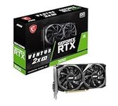 MSI Gaming GeForce RTX 3050 8GB GDRR6 128-Bit HDMI/DP PCIe 4 Torx Twin Fans Ampere OC Graphics Card (RTX 3050 Ventus 2X XS 8G OC)