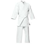 Spirit Sports Karate 9oz Polly-Cotton White Karate Uniform