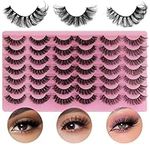 21 Pairs Mink Fluffy Lashes 3 Style