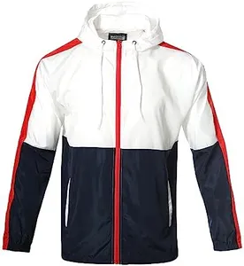 YUBIKWETE Superlight Breathable Windbreaker Jacket - Ideal for Outdoor Activities and Daily Commutes - Men's Lightweight Hooded Jacket