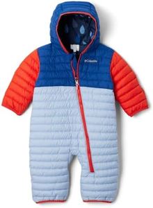 Columbia Baby Powder Lite II Reversible Bunting, Whisper/Mountain Blue/Spicy, 3/6