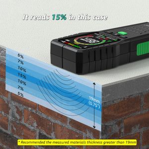RDINSCOS Pinless Moisture Meter – Non-Invasive Wood & Wall Tester
