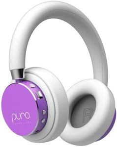 Puro Sound Labs BT2200-Plus Volume Limited Kids’ Bluetooth Headphones – Safer Headphones for Kids – Studio-Grade Audio Quality & Noise Isolation (Purple)