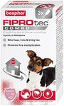 Beaphar | FIPROtec® COMBO for Small Dogs (2–10kg) | Kills Fleas, Flea Eggs & Ticks | Stops Fleas Multiplying on Pet and in Home | Vet Strength Treatment | 3 Pipettes