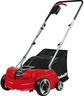 Einhell Electric Lawn Scarifier And Aerator - 1200W, 28L Catch Bag, 10m Cord, 3 Working Depths, Changeable Scarifier And Aerator Rollers - GC-SA 1231/1 Dethatching Rake For Gardens Up to 300m²