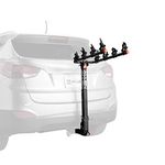 Allen Sports Deluxe Quick Install 4-Bike Hitch Rack, Model 1540RR, Black