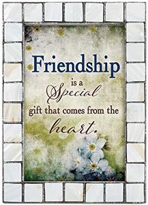 Cottage Garden Cadre photo mural et dessus de table avec pinceau gris nacré 10 x 15 cm