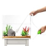 Luigi's Siphon Cleaner for Aquarium - Filtered Hand Siphon Pump and Hose Kit - 3-in-1 Water Changer and Gravel Washer - Fish Tank Cleaning Tools