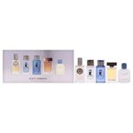 DOLCE & GABBANA Men's Mini Fragrance Set, 5 Piece Collection, Pour Homme EDT/EDP, 24.5ml Total, Devotion, K, Light Blue, The One splash