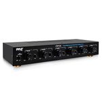 Pyle 6-Zone Channel Speaker Selector - Premium Switch Box Hub Distribution System with Individual Volume Control for Multi-Channel Amplifier Power, Controls Up to 6 Pairs of Indoor or Outdoor Speakers