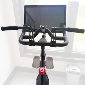 Handlebar Extenders for Indoor Exercise Bike, Bike Handlebar Extender Compatible with Peloton, Stationary & Road Bikes, Improve Riding Position, Ergonomic Foam Grips, Easy Installation