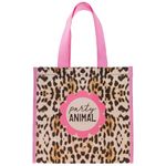 Stephen Joseph Kids Medium Recycled Gift Bag, Leopard