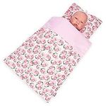 2-PC Set Doll Bedding with Comforte
