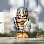 EPTUEGA Solar Tiki Statue-Outdoor Statues Tiki - Tiki Statue-Tiki Bar Decor-Tiki Decorations Outdoor Patio Tiki Decor for Tiki Bar, Patio, Balcony, Yard, Backyard,Lawn Ornament,4.05" x 6.06" x 9.56"