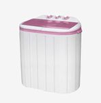 Portable Twin Tub Washing Machine and Dryer 5 KG (3 KG Wash 2 KG Dryer) Electric Mini Washer RV Travel Camping Spin Cycle Dryer Combo