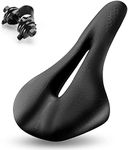 ROCKBROS Bike Seat Memory Foam Bike Saddle Comfortable Waterproof for City Mtb Racing Bikes