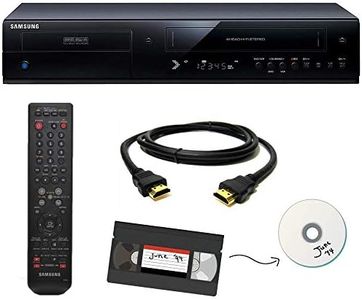 Samsung VHS to DVD Recorder VCR Combo w/ Remote, HDMI (Renewed)