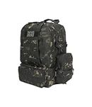 Kombat UK Army Rucksack Military Daysack Backpack Tactical Molle Expedition Black Camo 50L