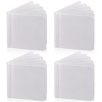 Gueevin 4 Pcs Hardcover Blank Board Book for Kids Chunky Thick Pages Book for Students Adults Sketching Drawing Writing School Office (5 x 5 Inch)