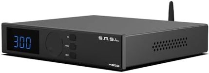 SMSL A300 HiFi Power Amplifier, Class D Integrated Amp SDB Sound Effects Hi-Res Audio Receiver, RCA, Bluetooth 5.0, USB Input, 165W x 2 THD+N 0.004% (with Remote Control)