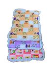 Heryla Creation New Born Baby Bed |Soft Cotton Baby Mat | Godadi | Swaddle Bed | Crib Sheet | Bedding Set | Baby Bed |Baby Mattress | Kids Bed | Cradle Bed Multi-Color (72cm x 55cm) Pack of 3