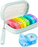 AMOOS Cute Pill Organizer 2 Times a