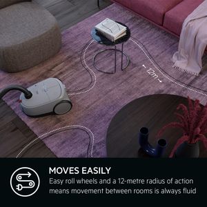 AEG 6000 Series Bagged Vacuum Cleaner – Powerful Suction