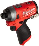 MILWAUKEE'S MLW2553-20 M12 Fuel 1/4" Hex Impact Driver (Bare)