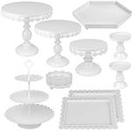 ZOOFOX Set of 10 Metal Cake Stands,