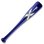 One Hand Bat Trainer for Baseball and Softball, Develop Swing Mechanics, Birchwood (Royal Blue, 18 Inch)