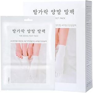 RuBelli FOOT PEEL CARE MASK [3 pack]: peeling dry cracked heels and Removing dead skin for soft feet.