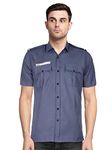 DeeNA UNIFORMS Terry Cot Blue Boys Scout Shirt(8-9 Years)