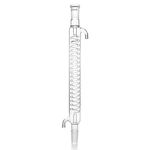 QWORK Jacket 300mm Glass Graham Condenser with 24/40 Joint for Laboratory