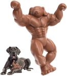 HETOO Indestructible Dog Toys,Dog Chew Toys for Aggressive Chewers,Durable Tough Dog Toys for Boredom,Nylon Dog Toys for Large Dogs Beef Flavored Long Lasting Toy Bone Replacement
