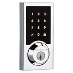 Kwikset 99160-018 SmartCode 916 Contemporary Z-Wave Plus Touchscreen Electronic Deadbolt Polished Chrome, Large