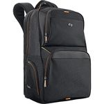 Solo New York UBN701-4 17.3 Inch Laptop Backpack, Black, 44.5 x 29.8 x 20.3cm, Black, Everyday Laptop Backpack