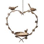 Hanging Bird Feeder Dish Garden Bird Feeding Station Anniversary Wedding Garden Gift Idea