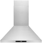 Hauslane - Chef Series Range Hood 36" WM-538 Wall Mount Range Hood - European Style Stainless Steel Stove Ventilation - 3 Speed, Touch Control, LED Lamps, Baffle Filters - Vented or Ductless